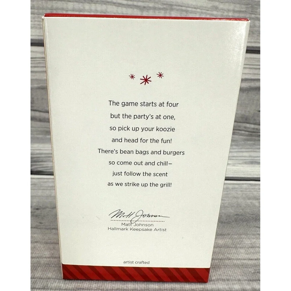 Hallmark Keepsake Ornament 2014‎ TAILGATE TIME